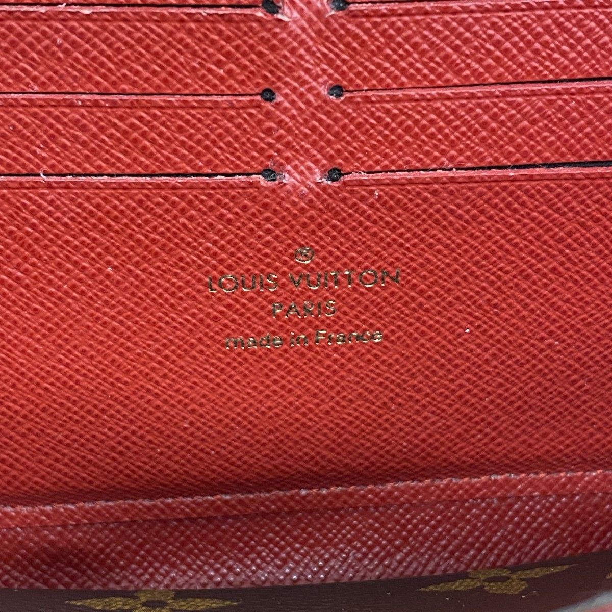 Louis Vuitton Wallet Monogram Zippy Brown Cerise — view 4