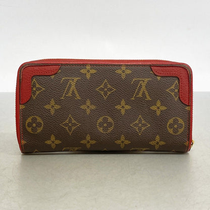 Louis Vuitton Wallet Monogram Zippy Brown Cerise — view 8