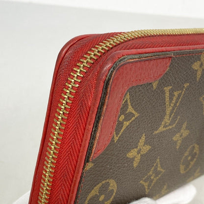 Louis Vuitton Wallet Monogram Zippy Brown Cerise — view 5