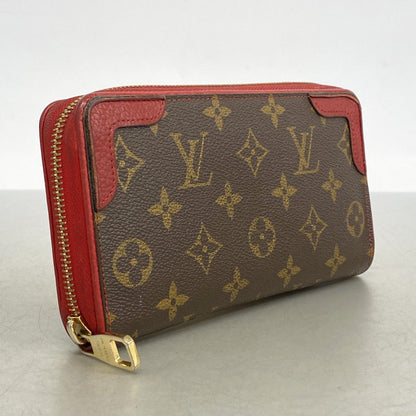 Louis Vuitton Wallet Monogram Zippy Brown Cerise — view 2