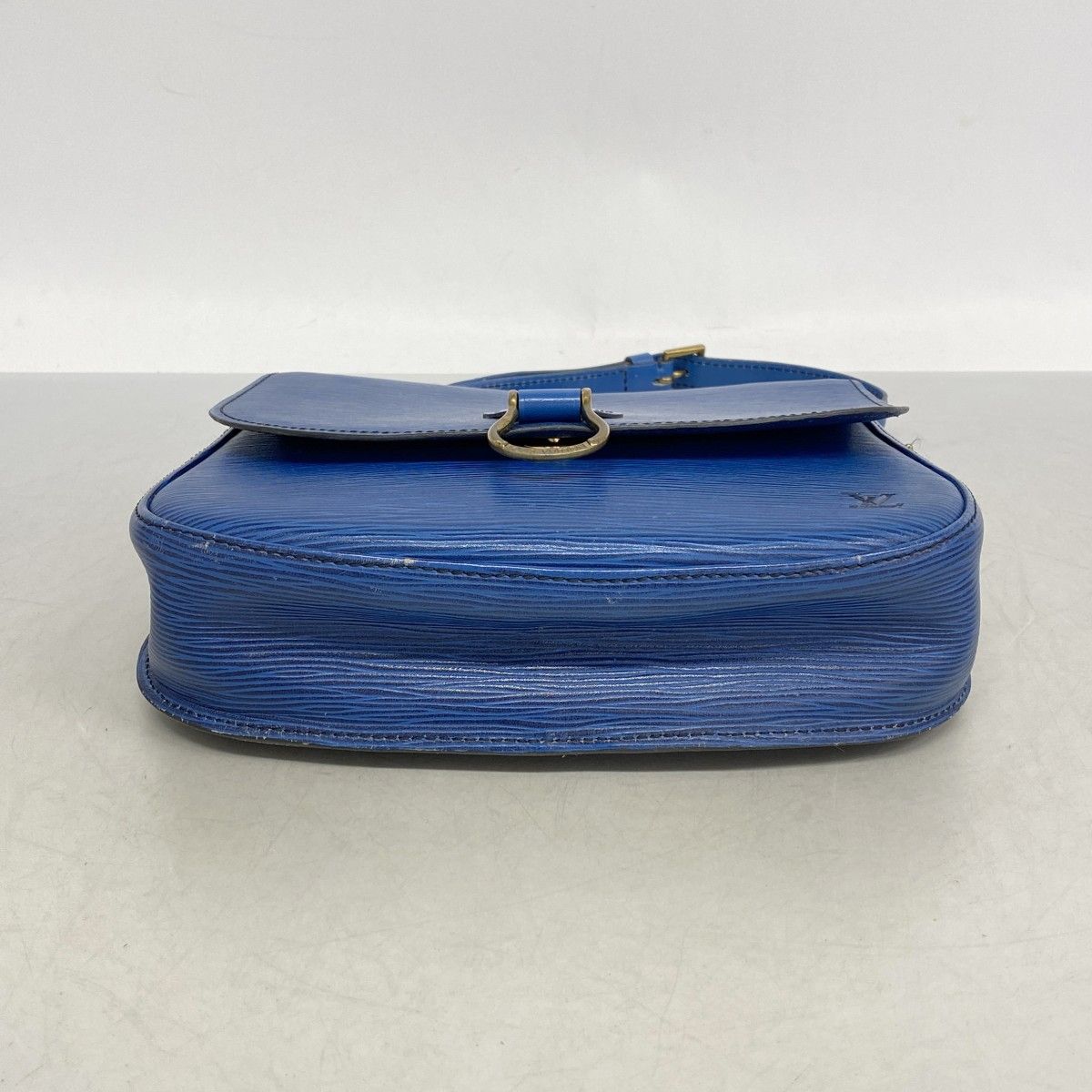 Louis Vuitton Shoulder Bag Epi Saint Cloud Toledo Blue — view 3