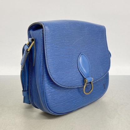 Louis Vuitton Shoulder Bag Epi Saint Cloud Toledo Blue — view 2