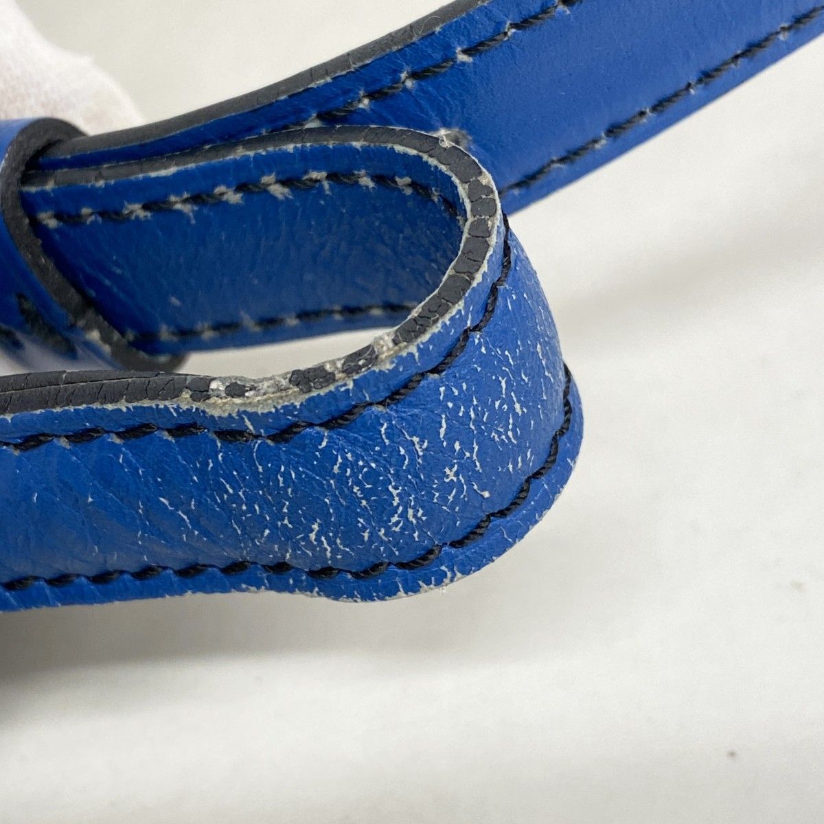Louis Vuitton Shoulder Bag Epi Saint Cloud Toledo Blue — view 8