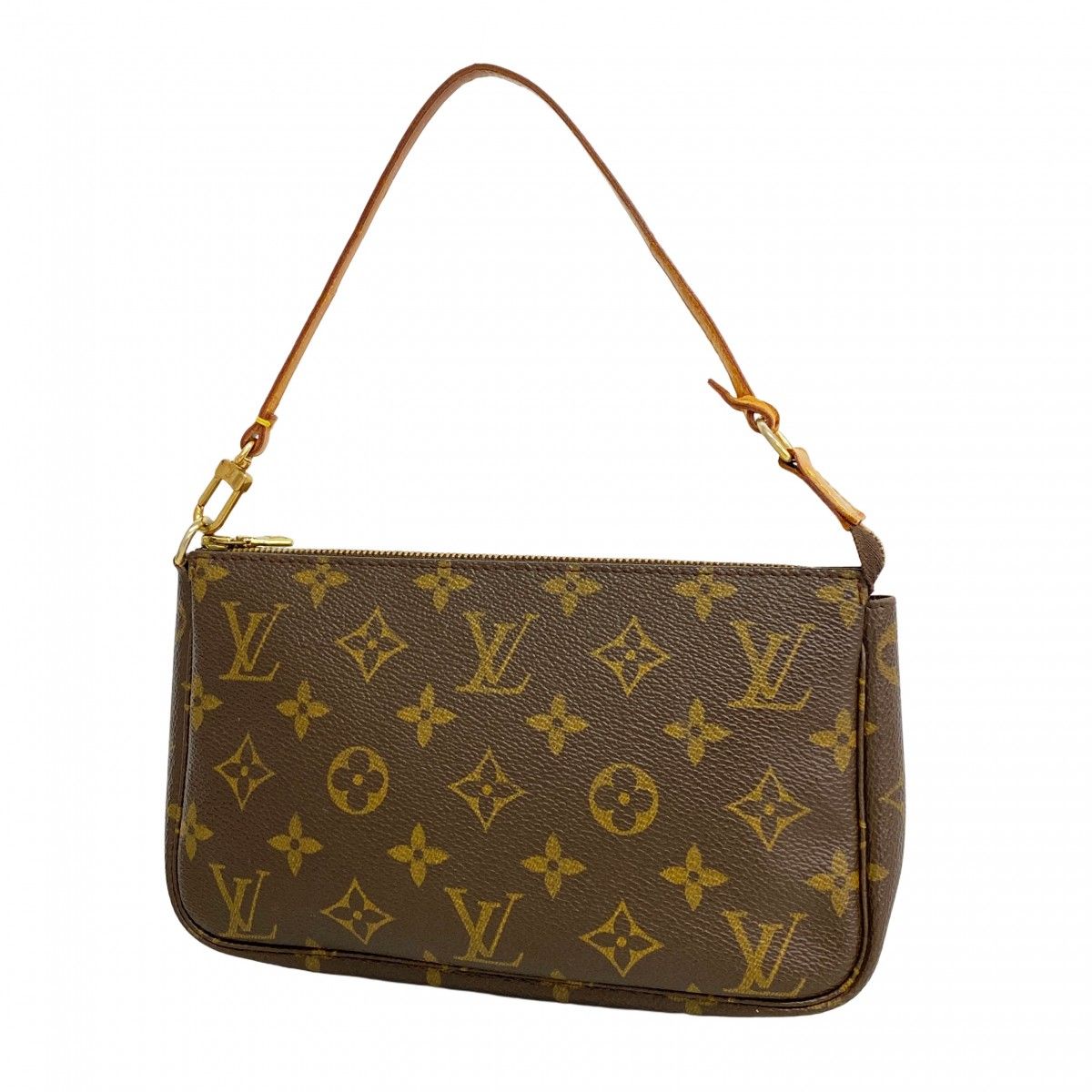 Louis Vuitton Pouch Monogram Pochette Brown