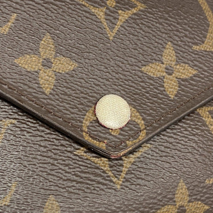 Louis Vuitton Trifold Wallet Monogram Portefeuille Victorine Brown — view 8