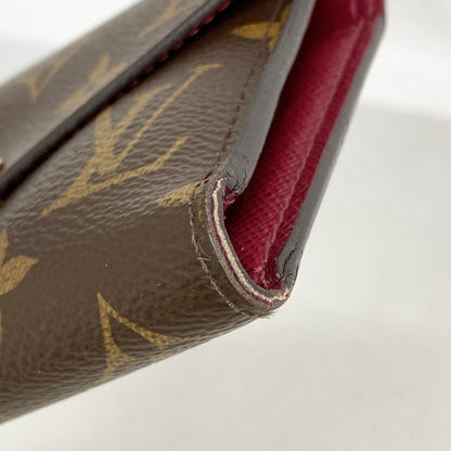 Louis Vuitton Trifold Wallet Monogram Portefeuille Victorine Brown — view 6