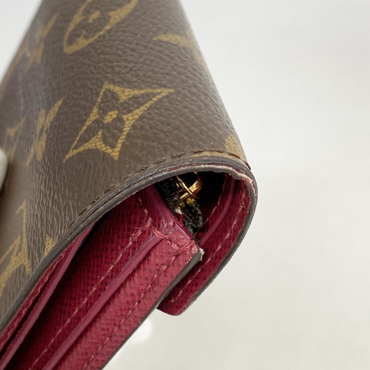Louis Vuitton Trifold Wallet Monogram Portefeuille Victorine Brown — view 5
