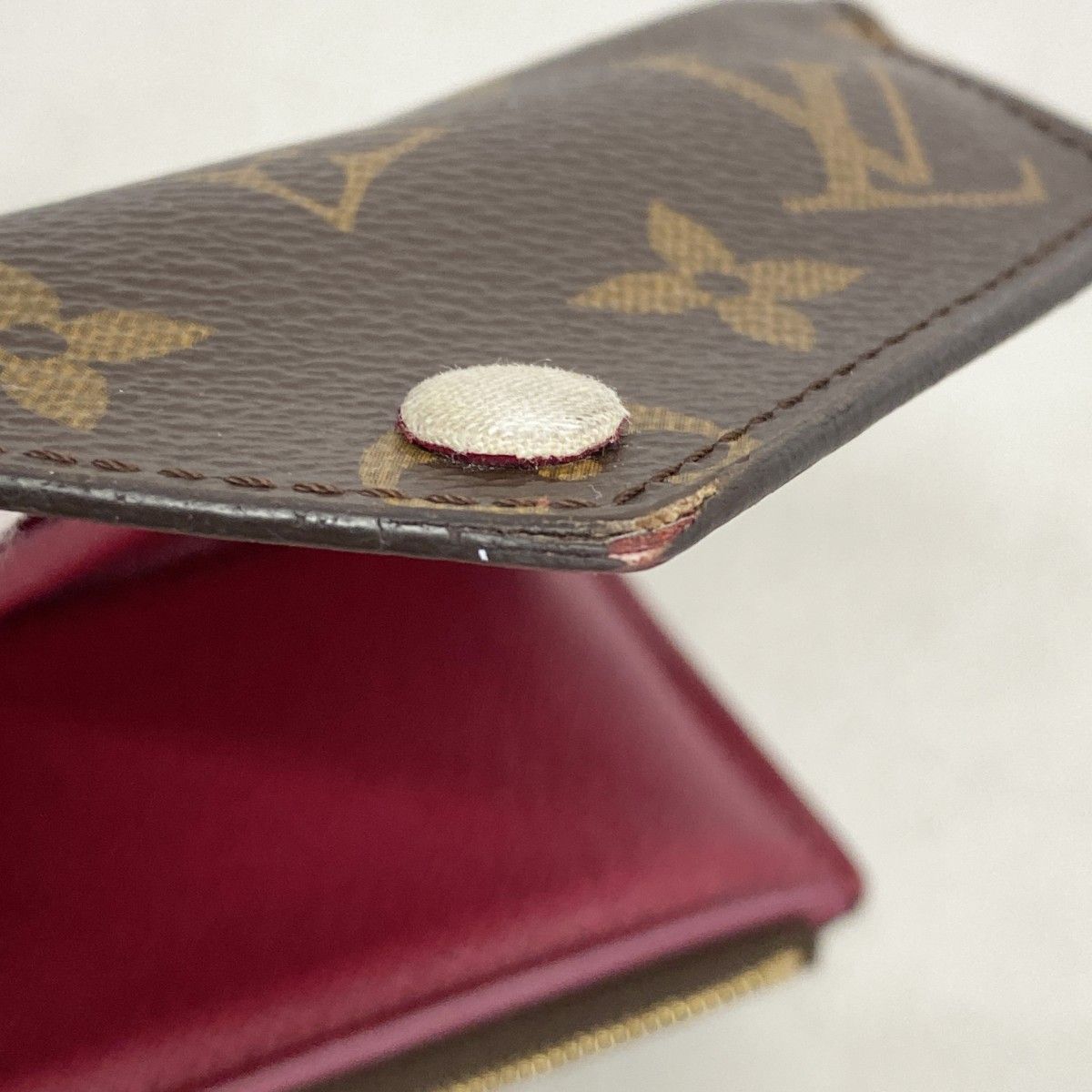 Louis Vuitton Trifold Wallet Monogram Portefeuille Victorine Brown — view 7