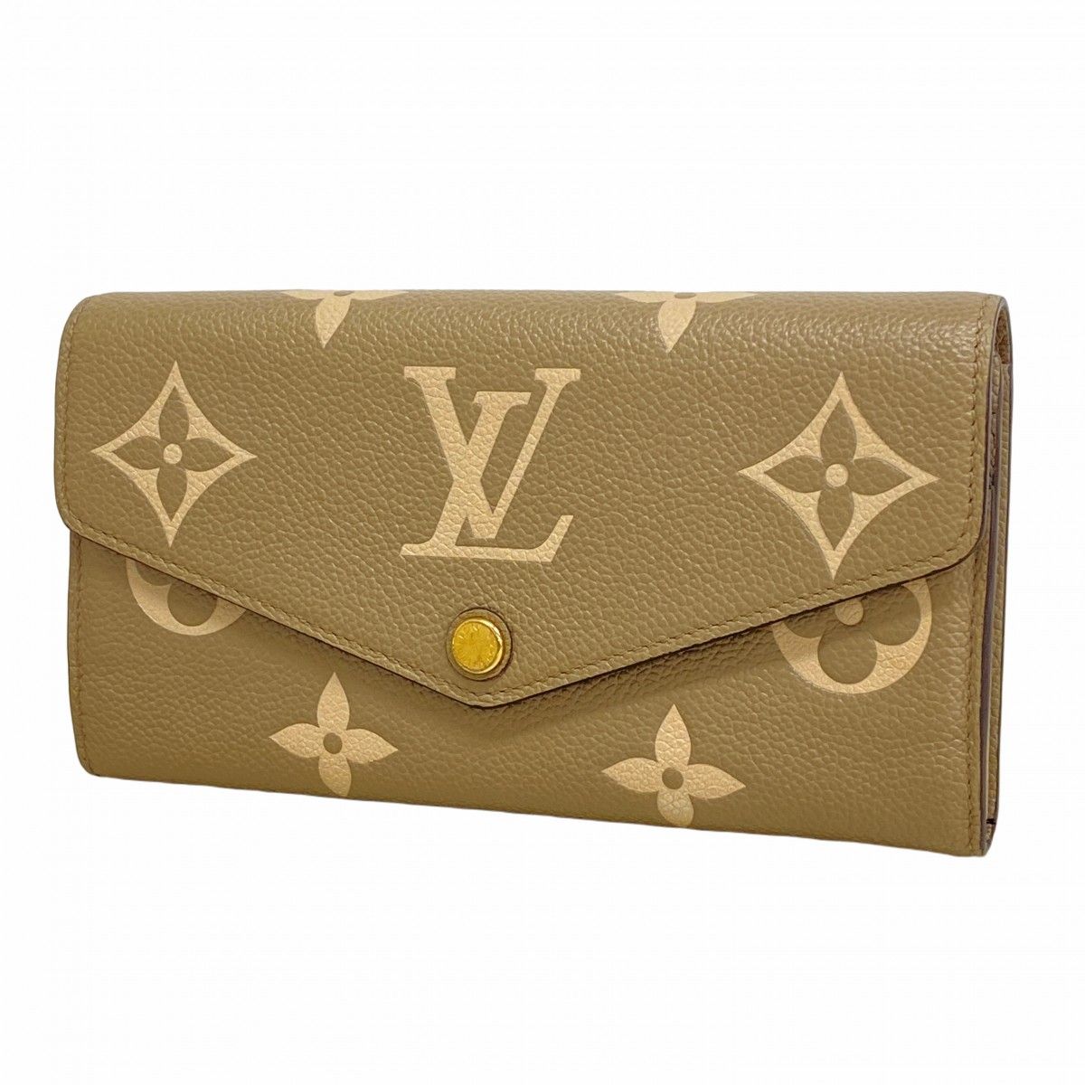 Louis Vuitton Wallet Monogram Empreinte Bicolor Portefeuille Sarah NM Tourtler