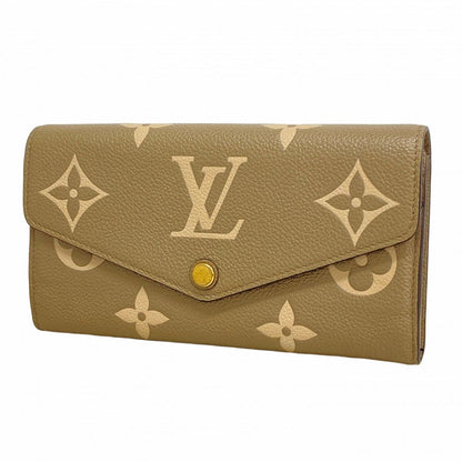 Louis Vuitton Wallet Monogram Empreinte Bicolor Portefeuille Sarah NM Tourtler