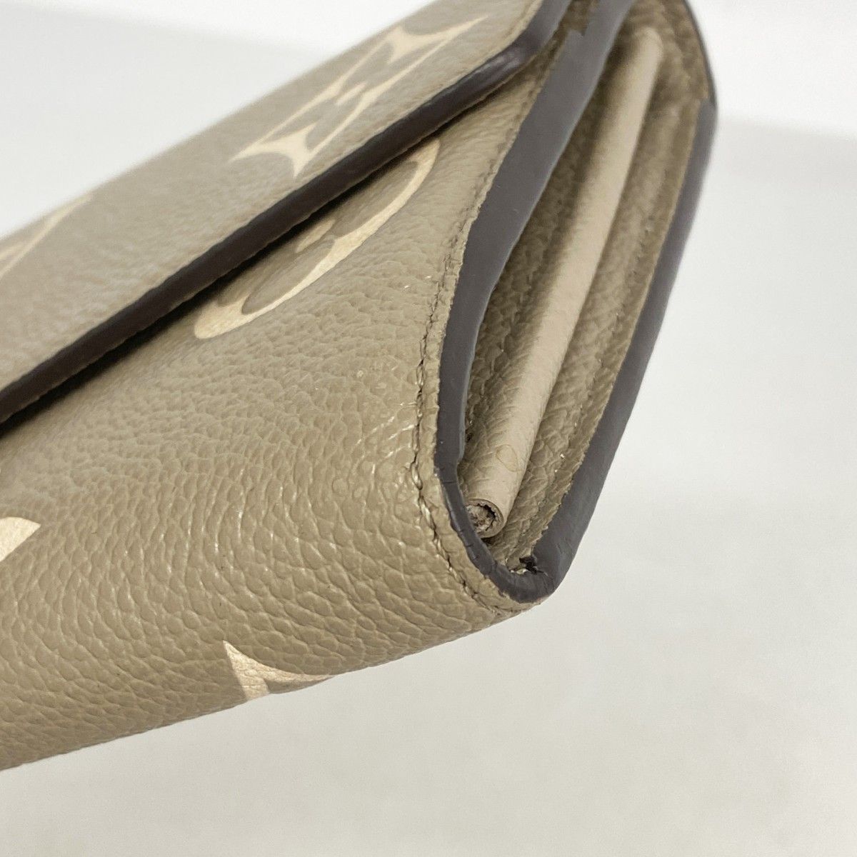 Louis Vuitton Wallet Monogram Empreinte Bicolor Portefeuille Sarah NM Tourtler — view 6