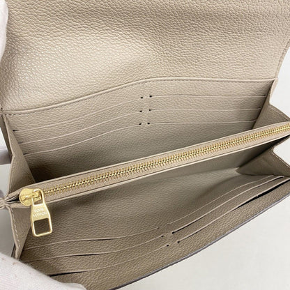 Louis Vuitton Wallet Monogram Empreinte Bicolor Portefeuille Sarah NM Tourtler — view 3