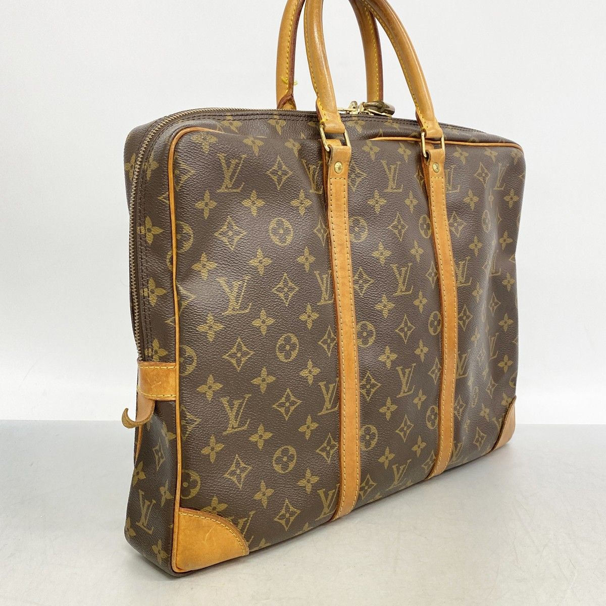 Louis Vuitton Business Bag Monogram Porte Documents Voyage Brown — view 2