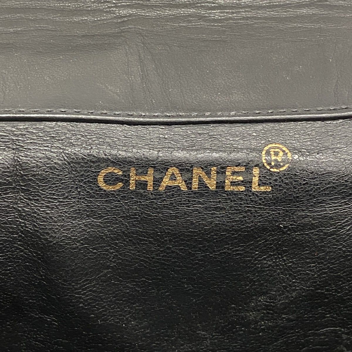 Chanel Backpack Quilted Lambskin Black Gold — view 5