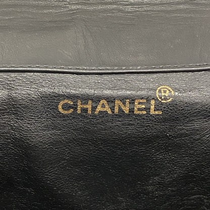 Chanel Backpack Quilted Lambskin Black Gold — view 5