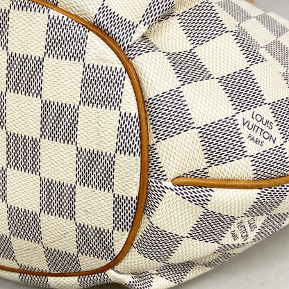 Louis Vuitton Handbag Damier Azur Riviera PM White 2-Way Bag — view 7