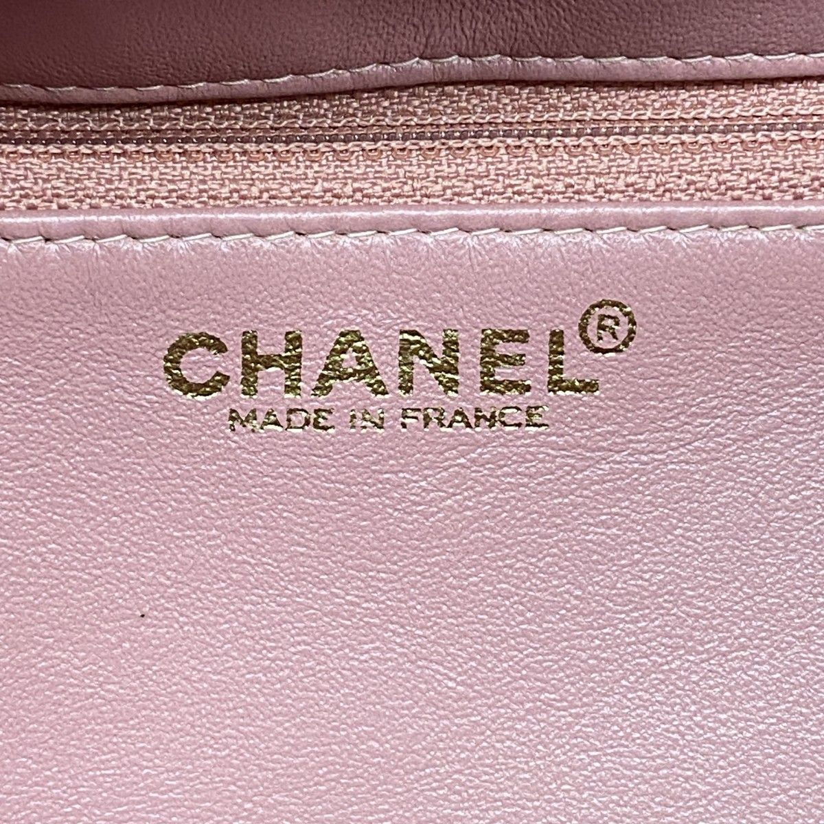 Chanel Handbag Chocolate Suede Pink Champagne Gold — view 5