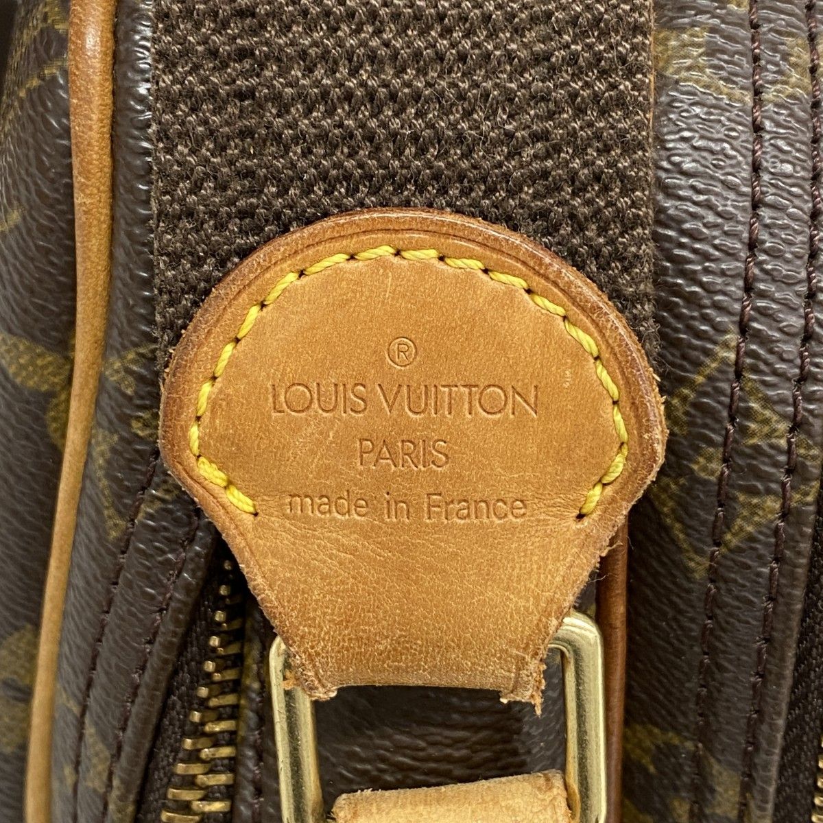 Louis Vuitton Shoulder Bag Monogram Reporter PM Brown — view 5