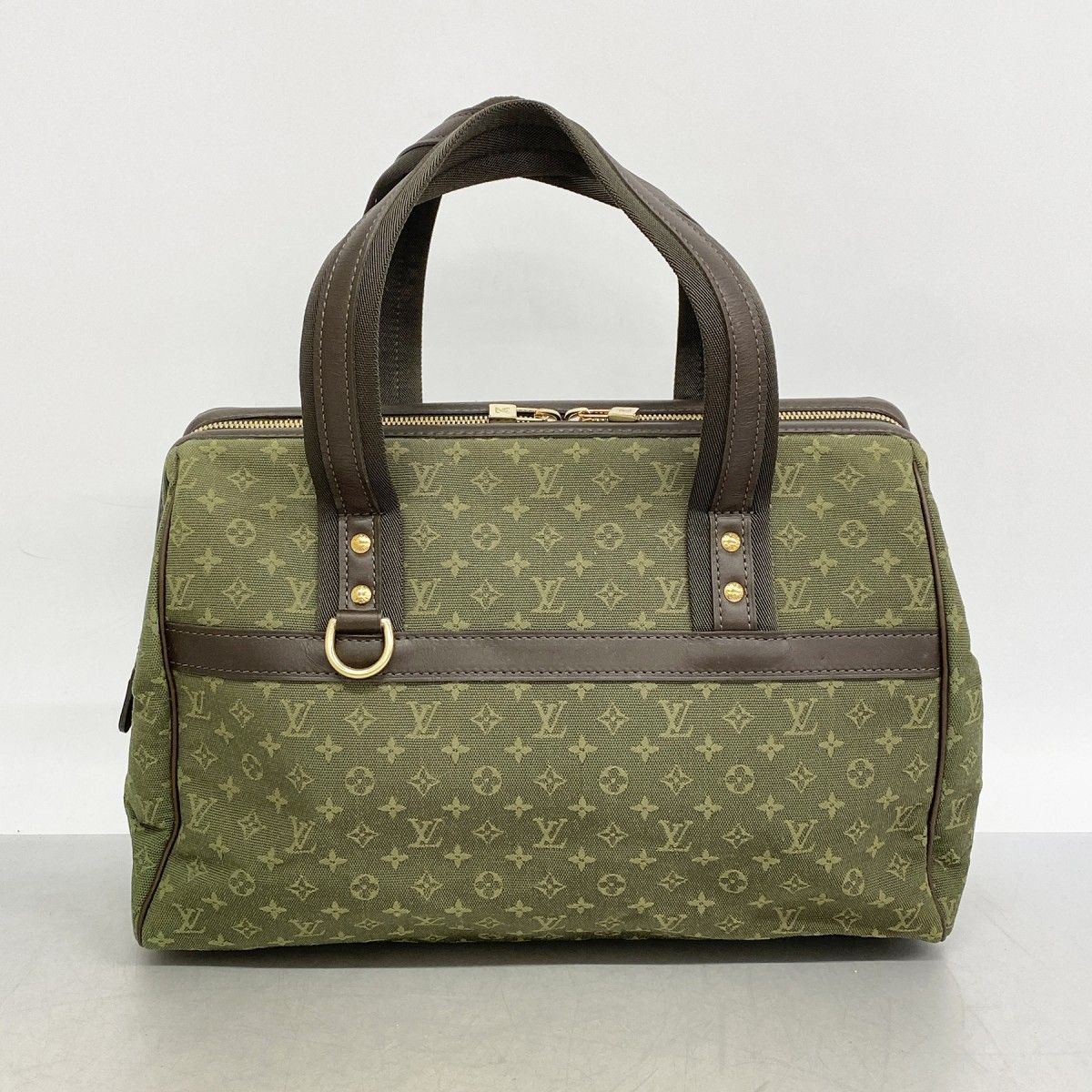 Louis Vuitton Handbag Monogram Mini Josephine GM Khaki — view 9
