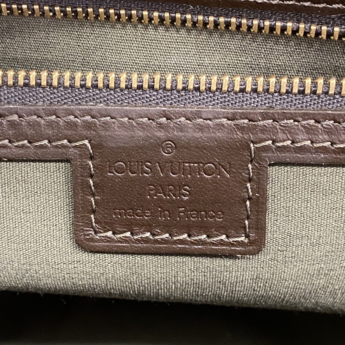 Louis Vuitton Handbag Monogram Mini Josephine GM Khaki — view 5