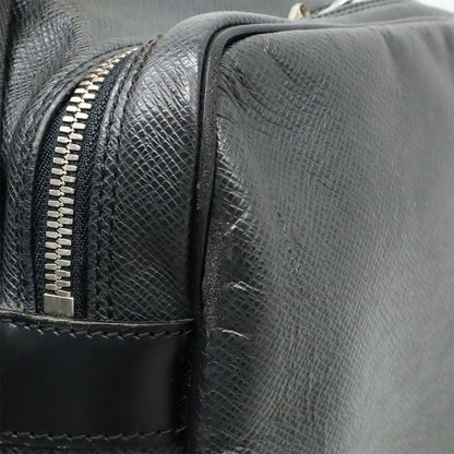 Louis Vuitton Taiga Reporter PM Shoulder Bag Crossbody Leather Ardoise Black — view 9