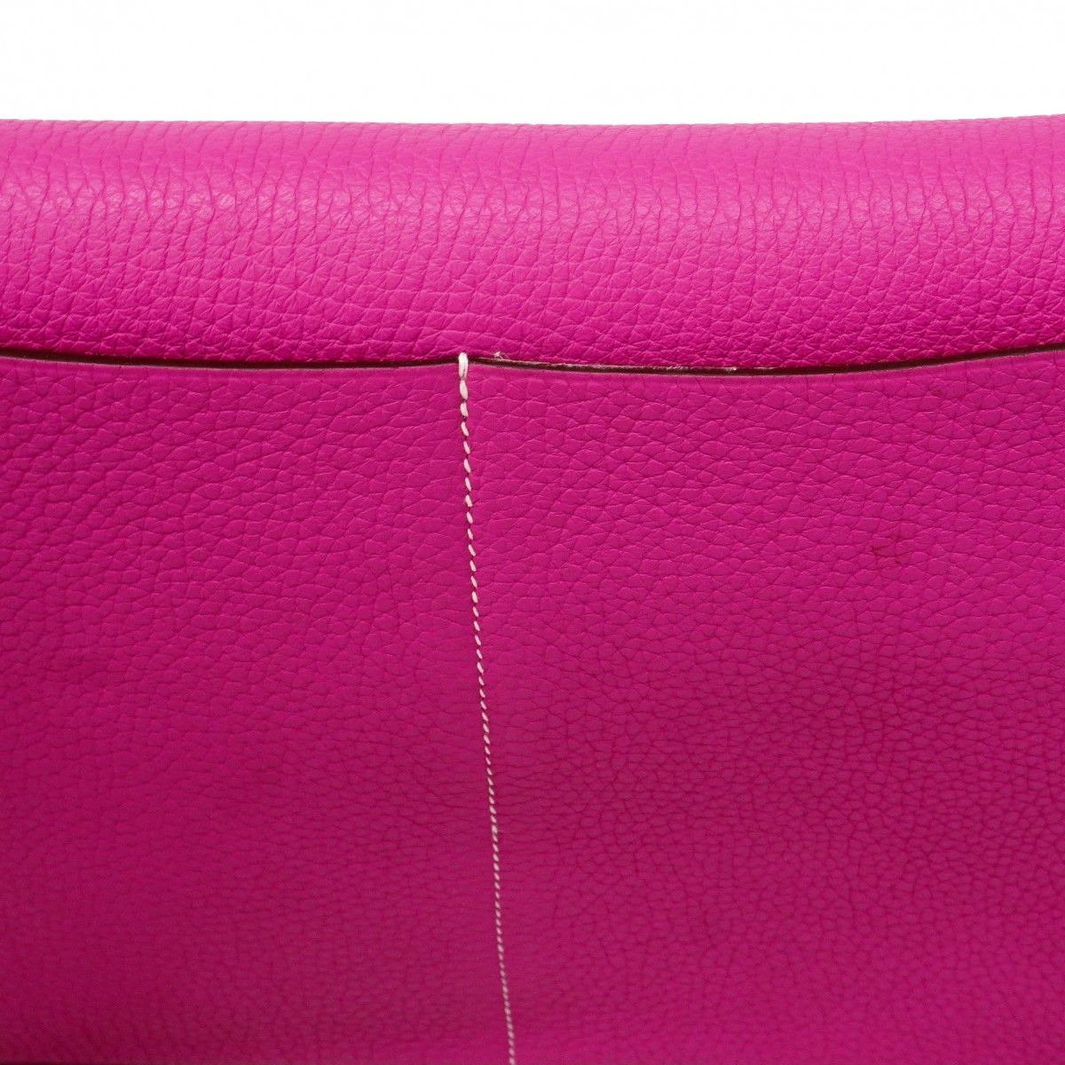 Hermes Handbag Halzan 31 Taurillon Clemence Magnolia Silver 2-Way Bag — view 7