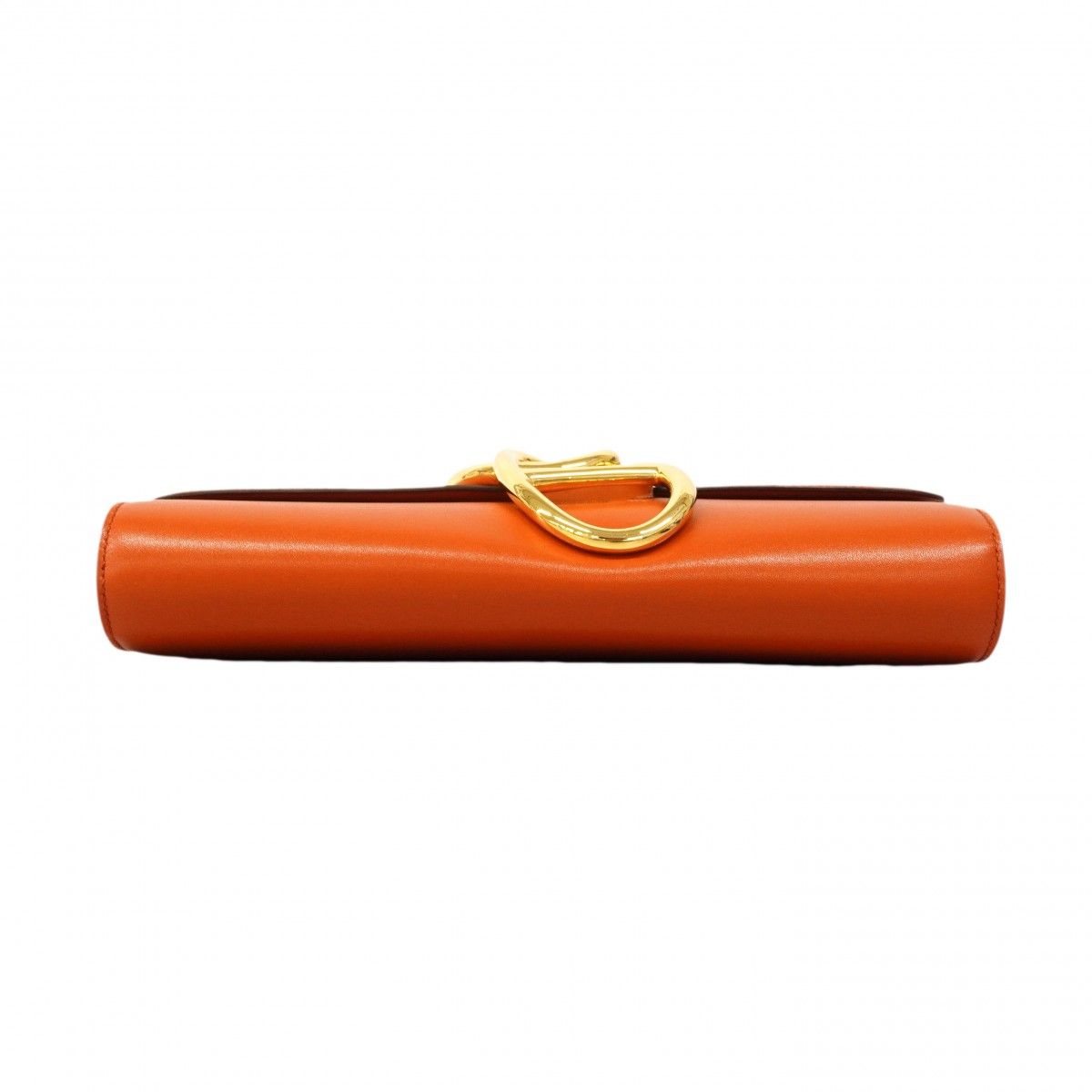 Hermes Clutch Eje Tadelakt Sanguine Gold — view 3