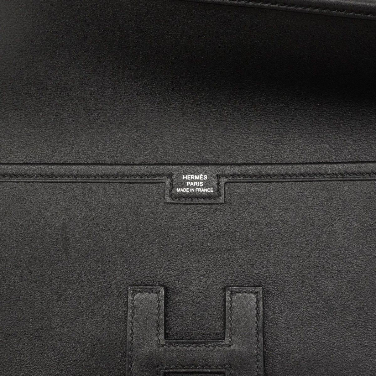 Hermes Clutch Jije Elan Swift Black — view 5