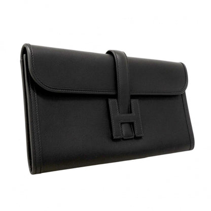 Hermes Clutch Jije Elan Swift Black — view 2