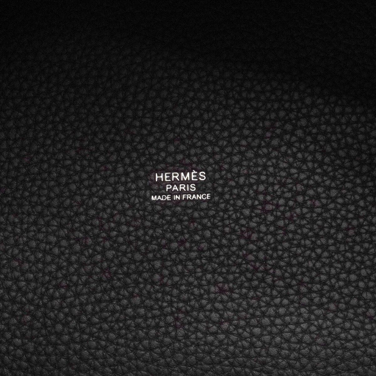 Hermes Handbag Picotin Lock PM Taurillon Clemence Blue Mini Silver — view 5