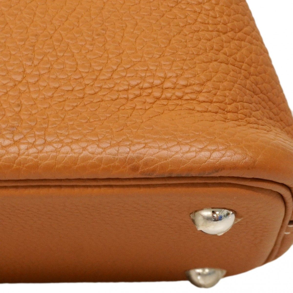 Hermes Handbag Bolide 31 Taurillon Clemence Gold Silver — view 6