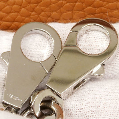 Hermes Handbag Bolide 31 Taurillon Clemence Gold Silver — view 8