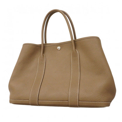 Hermes Tote Garden Party PM Negonda Etoupe Silver