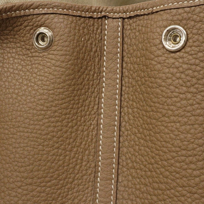 Hermes Tote Garden Party PM Negonda Etoupe Silver — view 7