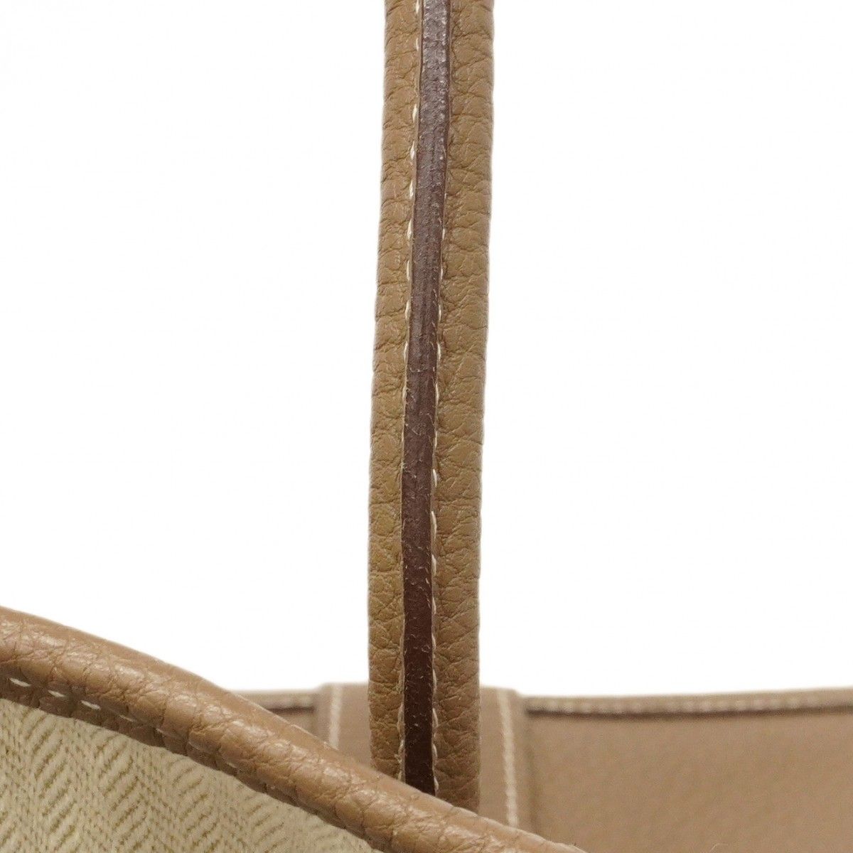 Hermes Tote Garden Party PM Negonda Etoupe Silver — view 8