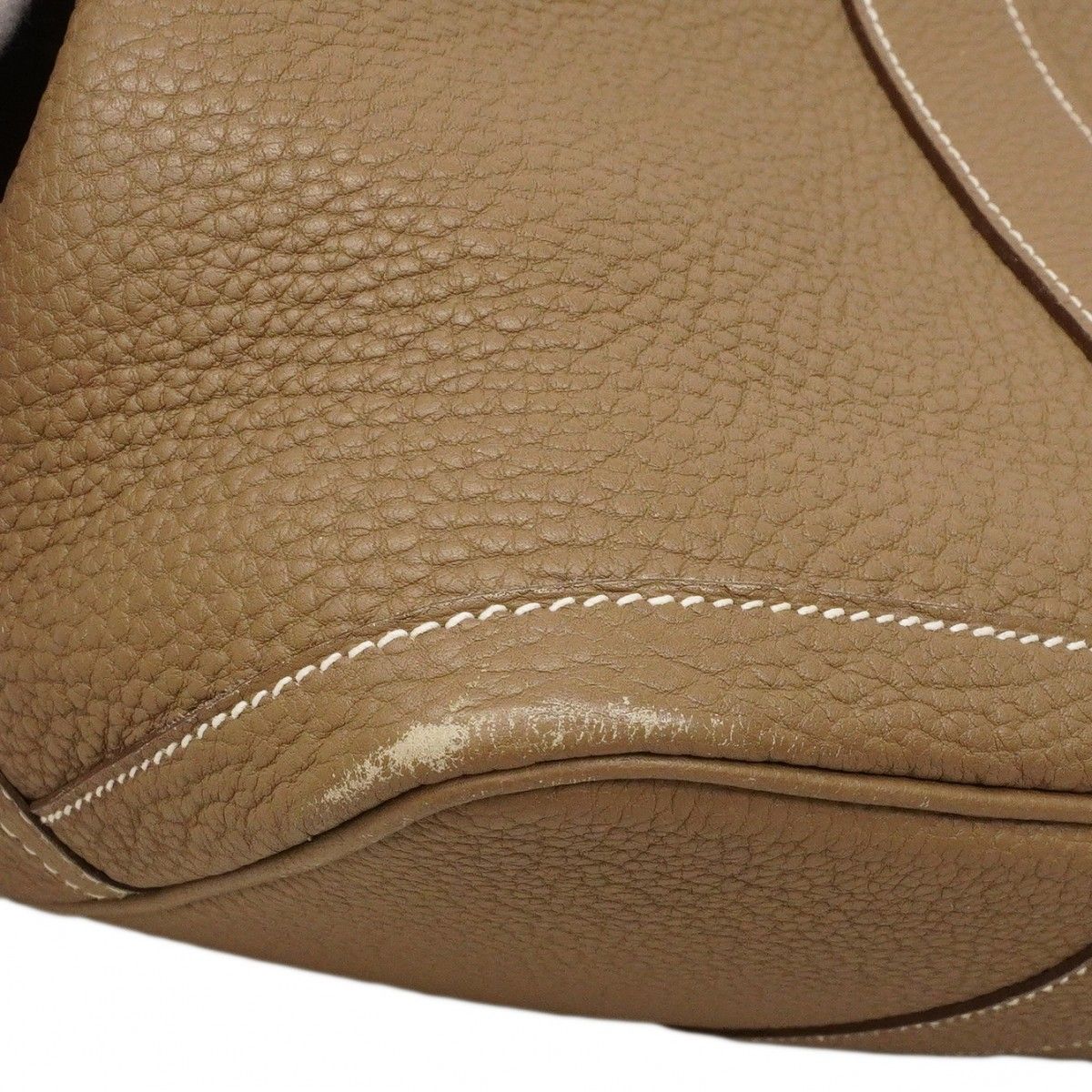 Hermes Tote Garden Party PM Negonda Etoupe Silver — view 6