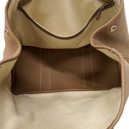 Hermes Tote Garden Party PM Negonda Etoupe Silver — view 4