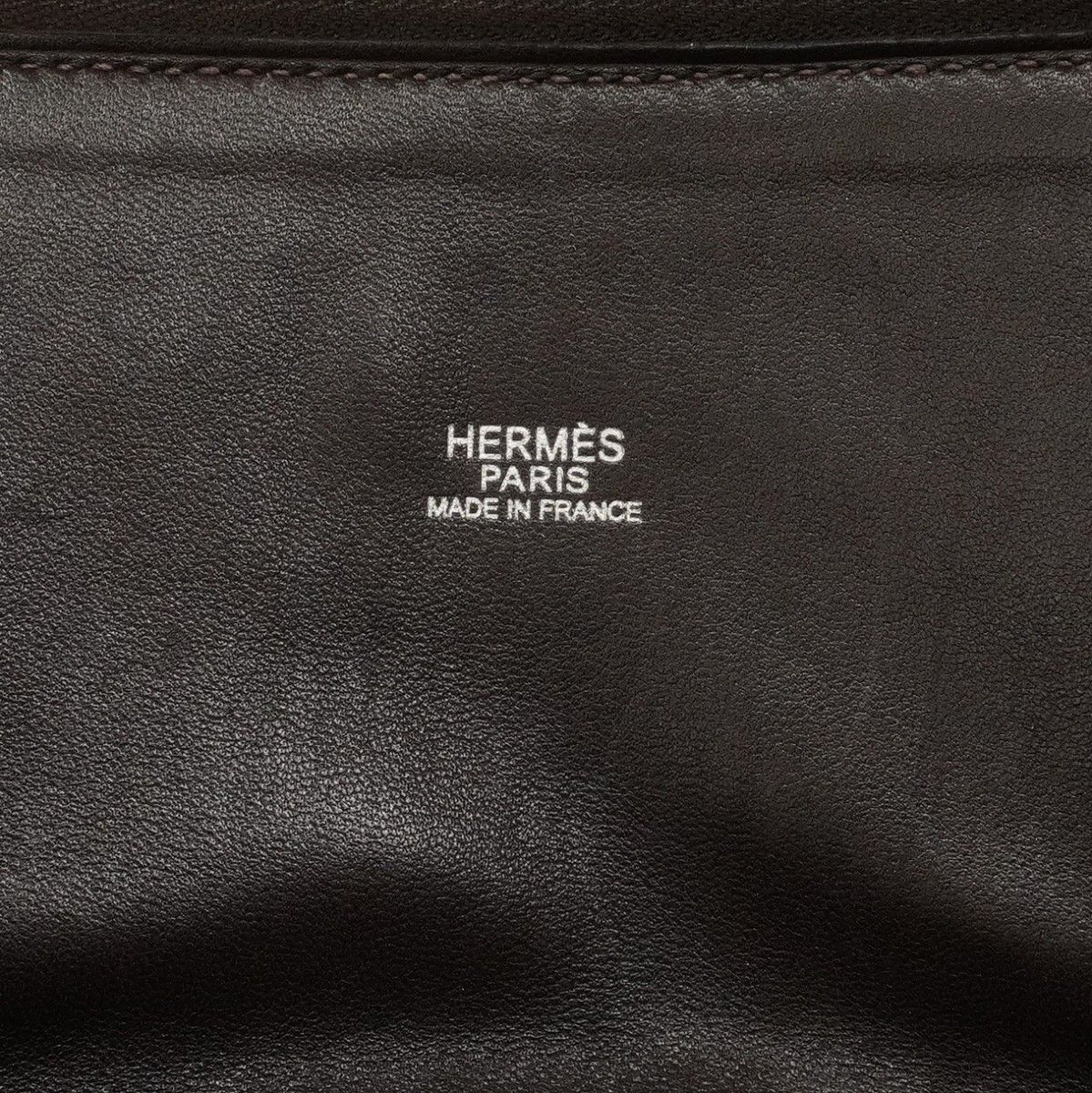 Hermes Handbag Bolide 31 Taurillon Clemence Tail Silver 2-Way Bag — view 5