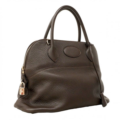 Hermes Handbag Bolide 31 Taurillon Clemence Tail Silver 2-Way Bag — view 2