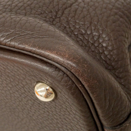 Hermes Handbag Bolide 31 Taurillon Clemence Tail Silver 2-Way Bag — view 6