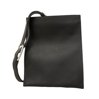 Hermes Belt Bag Pochette Plus Swift Black Silver
