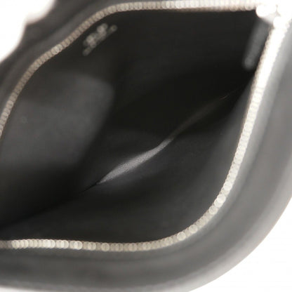 Hermes Belt Bag Pochette Plus Swift Black Silver — view 4
