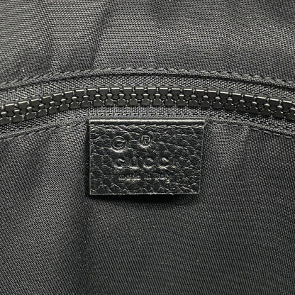 Gucci Shoulder Bag GG Nylon Black Silver — view 5