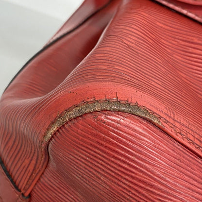 Louis Vuitton Shoulder Bag Epi Petit Noe Castilian Red — view 6
