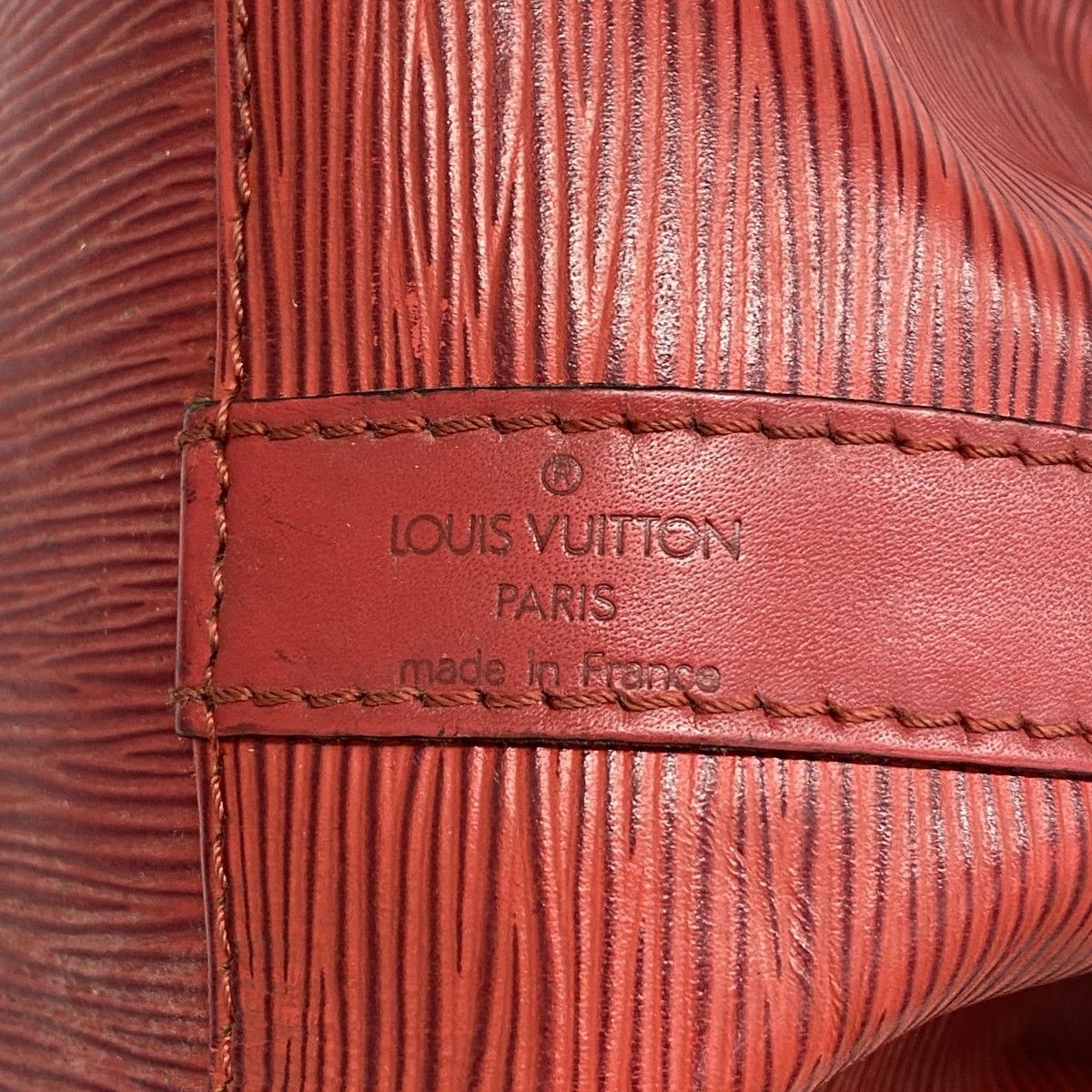 Louis Vuitton Shoulder Bag Epi Petit Noe Castilian Red — view 5
