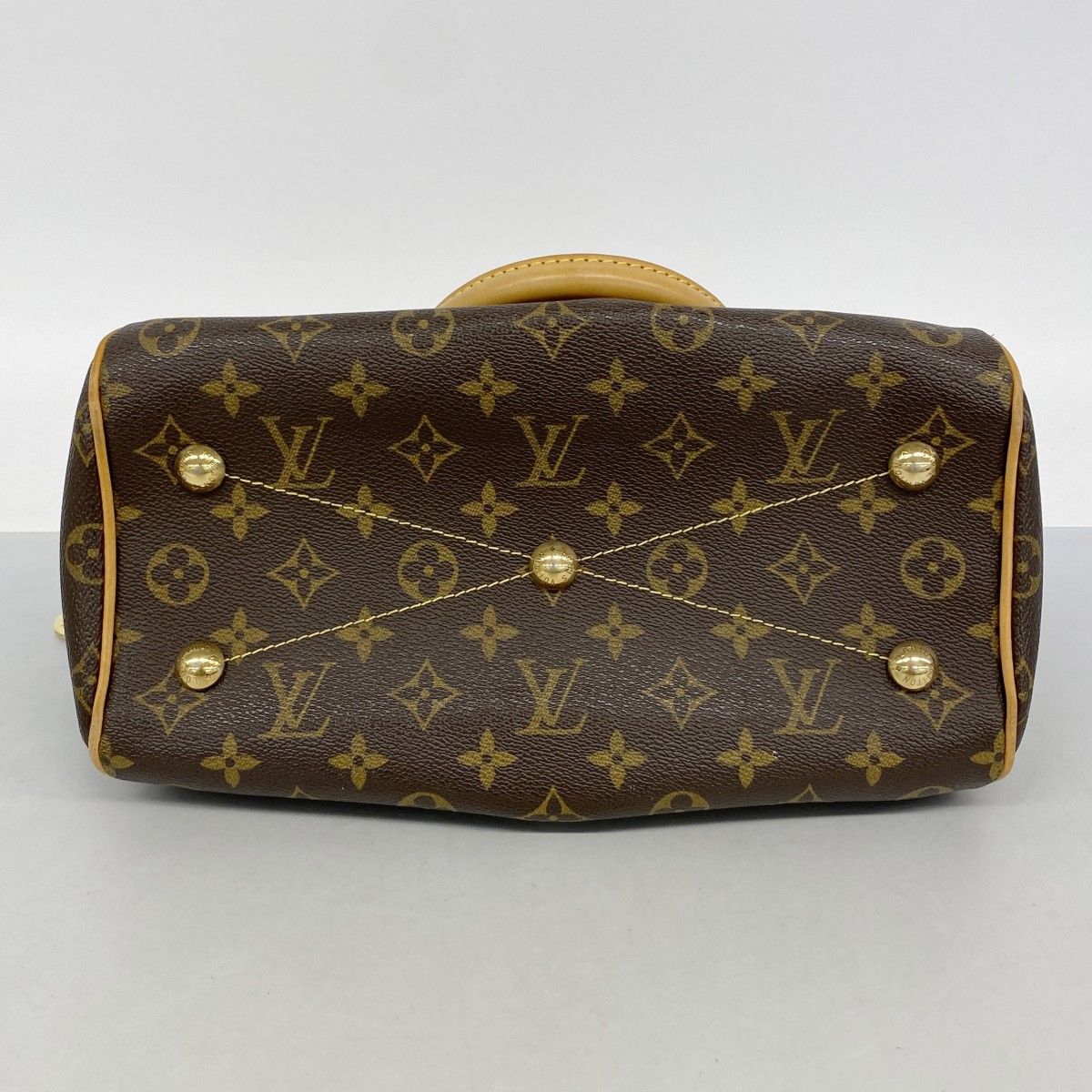Louis Vuitton Handbag Monogram Tivoli PM Brown — view 3