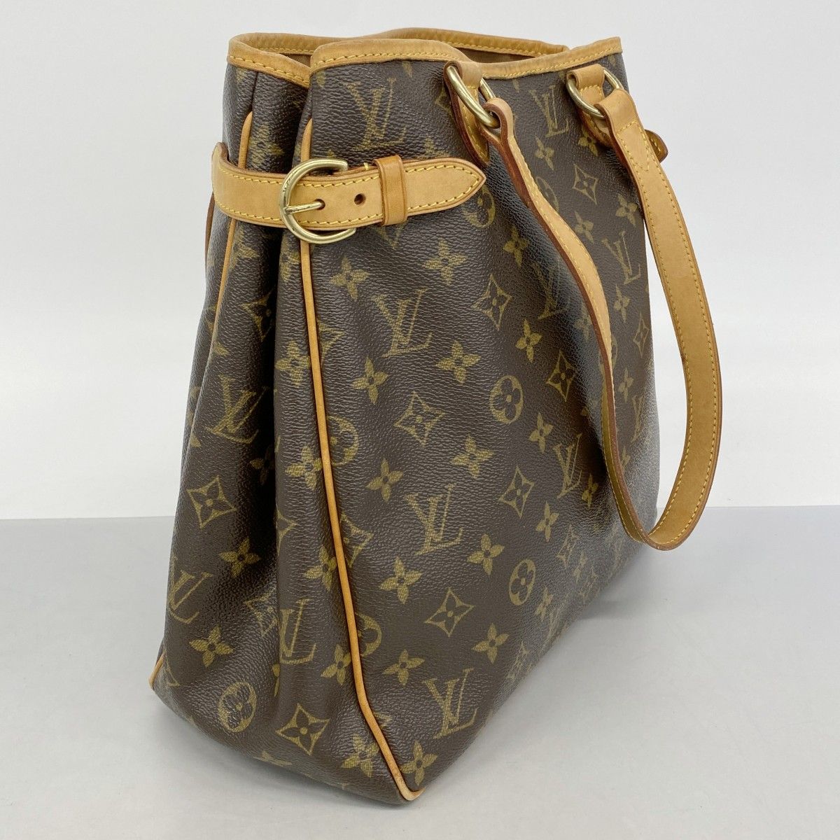 Louis Vuitton Tote Monogram Batigno Revertical Brown — view 2
