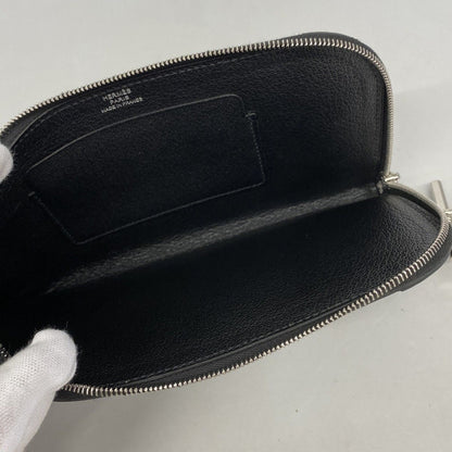 Hermes Pouch Strap GM Evercolor Black Silver — view 3
