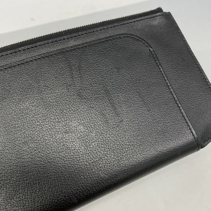 Hermes Pouch Strap GM Evercolor Black Silver — view 5