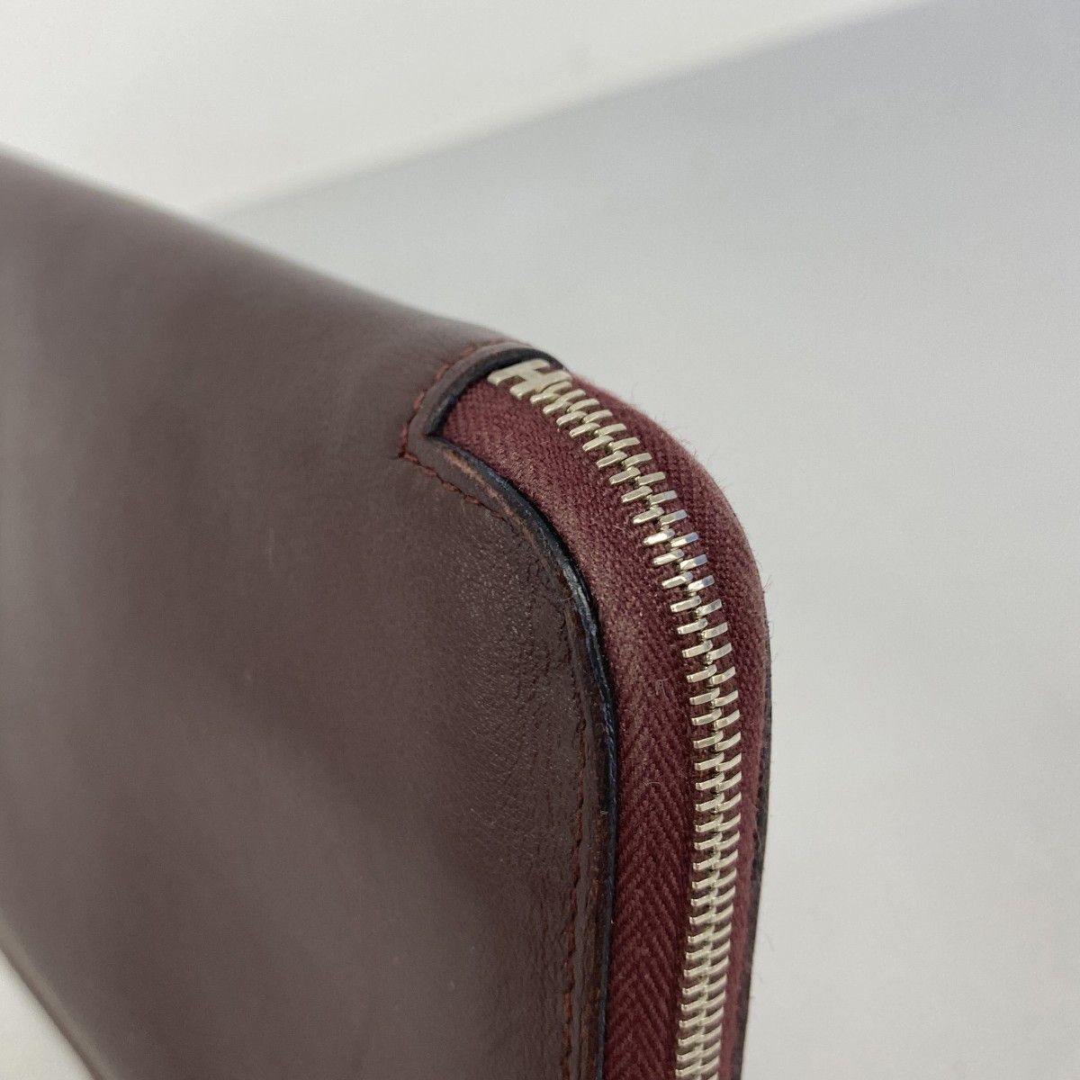 Hermes Wallet Azap Long Classic Swift Purun Silver — view 6
